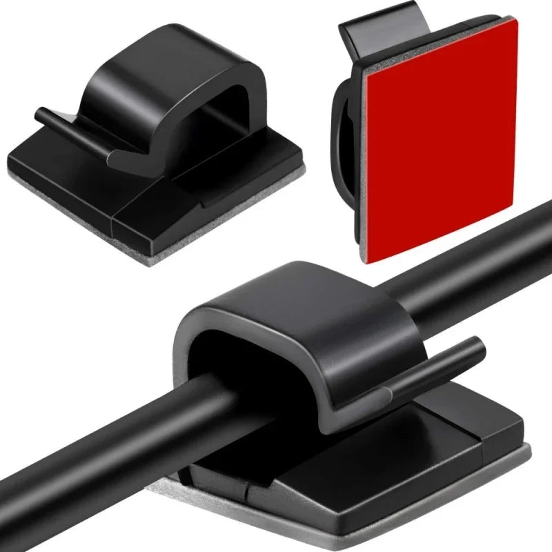 Clips Organizadores de Cables – Adiós al Caos de Cables